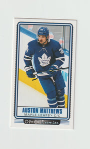 2021-22 O-Pee-Chee OPC Premier Tallboys #P-2 Auston Matthews